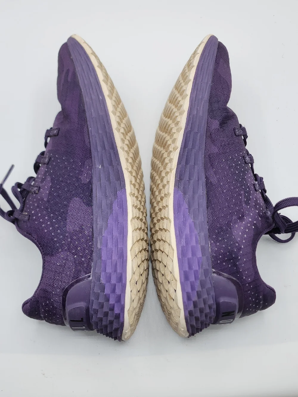 NOBULL Deep Purple Rio Stop Camo Runners  Women's Size 8 Men's Size 6.5